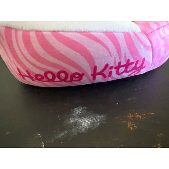 NEW Hello Kitty Girls Slippers L (11/12) Pink & White Fleece Gift - Picture 6 of 7